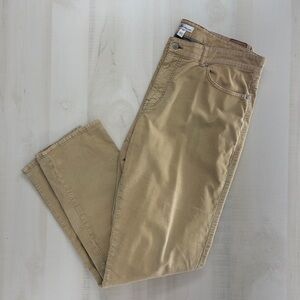 PETER MILLAR men’s corduroy straight pants tan work career casual weekend 38